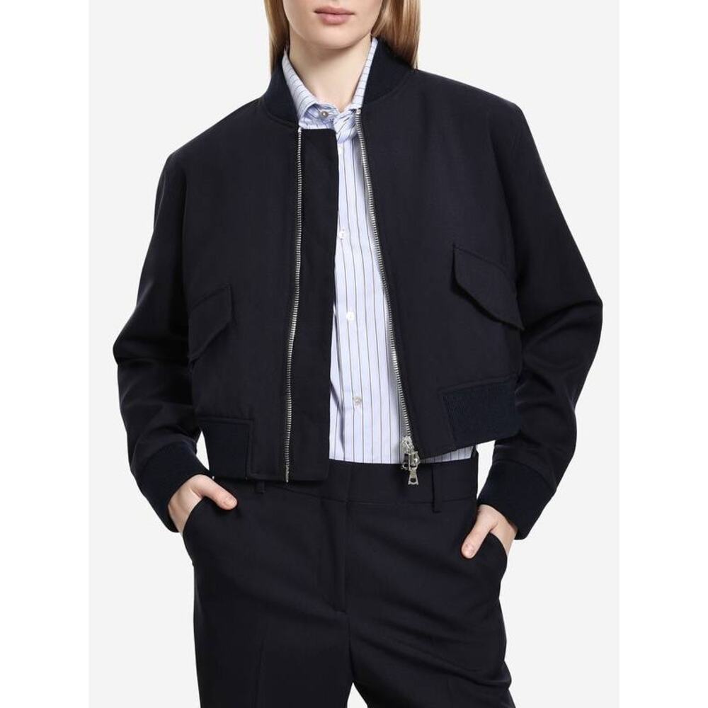 Officine Generale Kenna Bomber Jacket in Dark Navy M